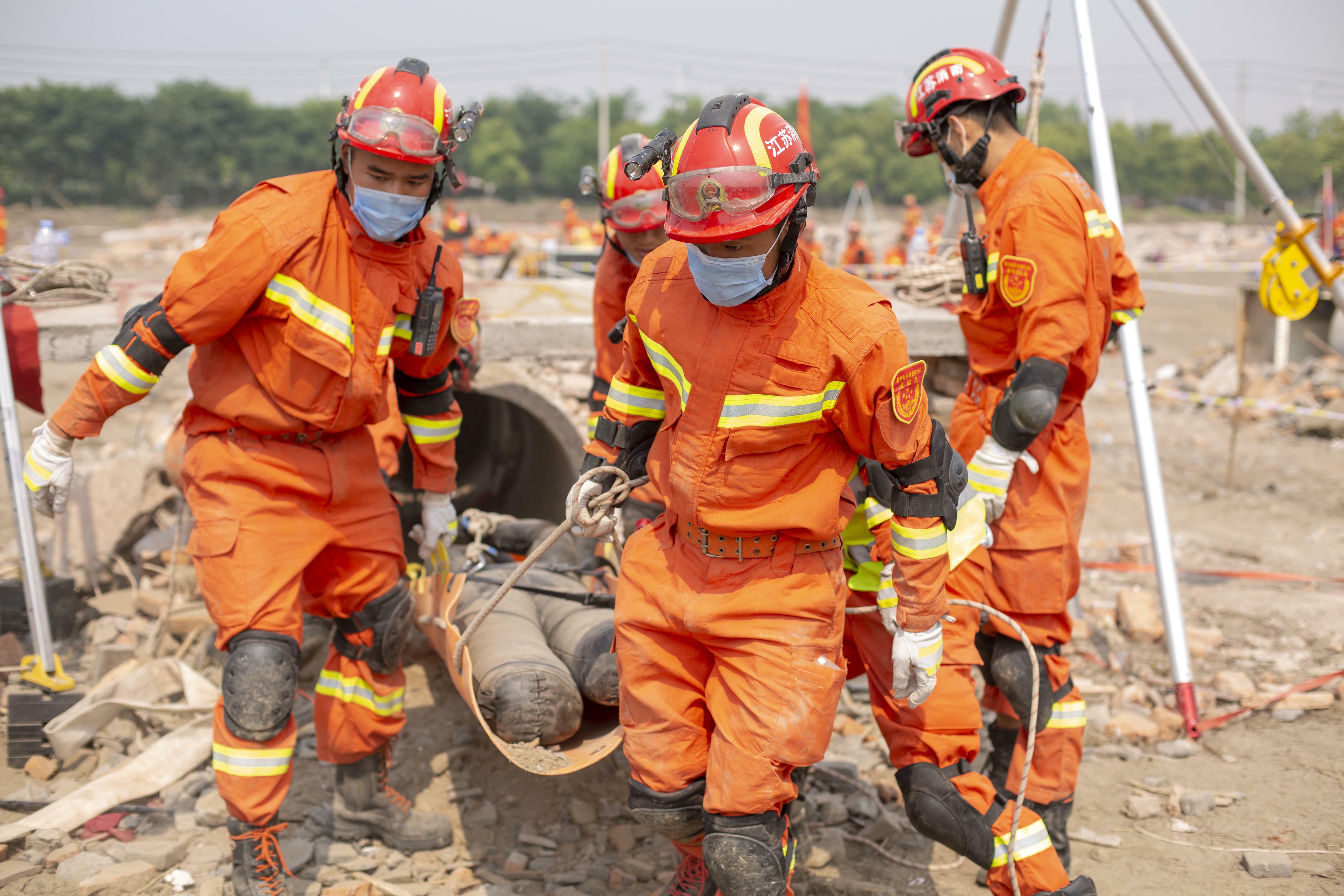 江苏举行全省地震救援跨区域实战化拉动演练