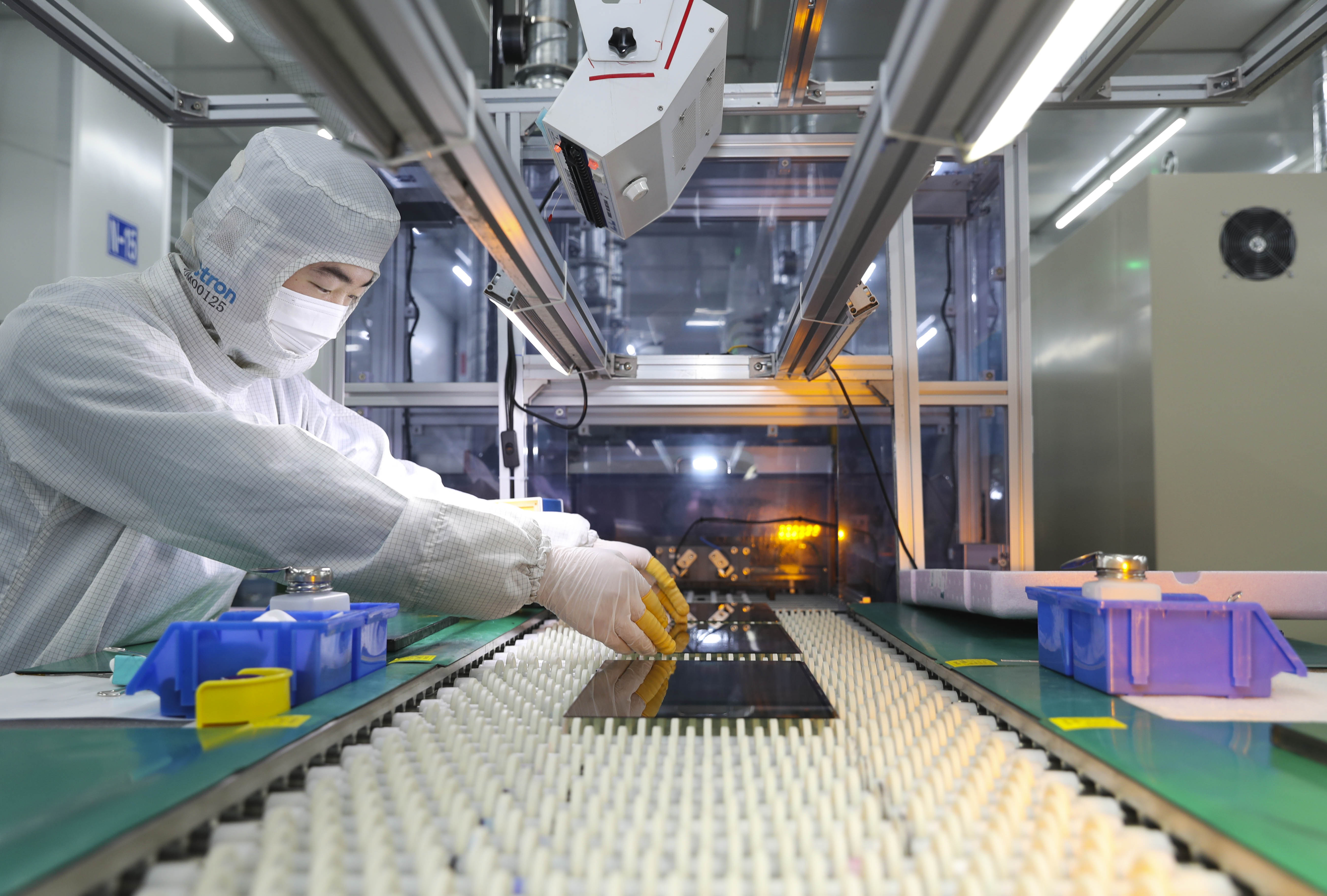 组图∣江苏泰州综合保税区有序复工复产