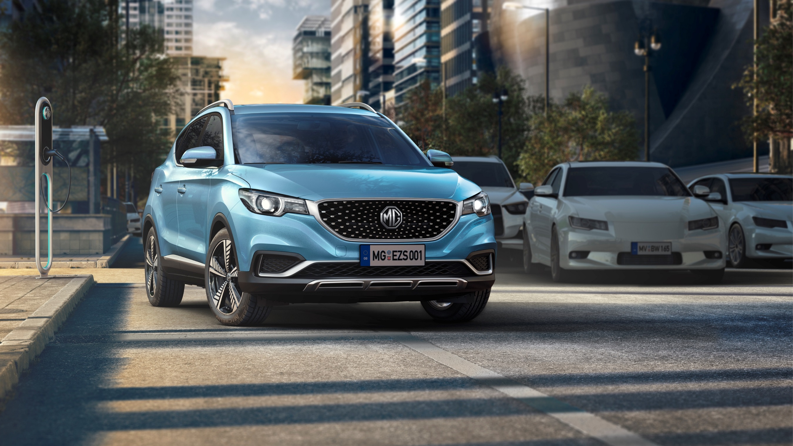 欧洲纯电动suv名爵ezs英国上市,售价24995英镑起