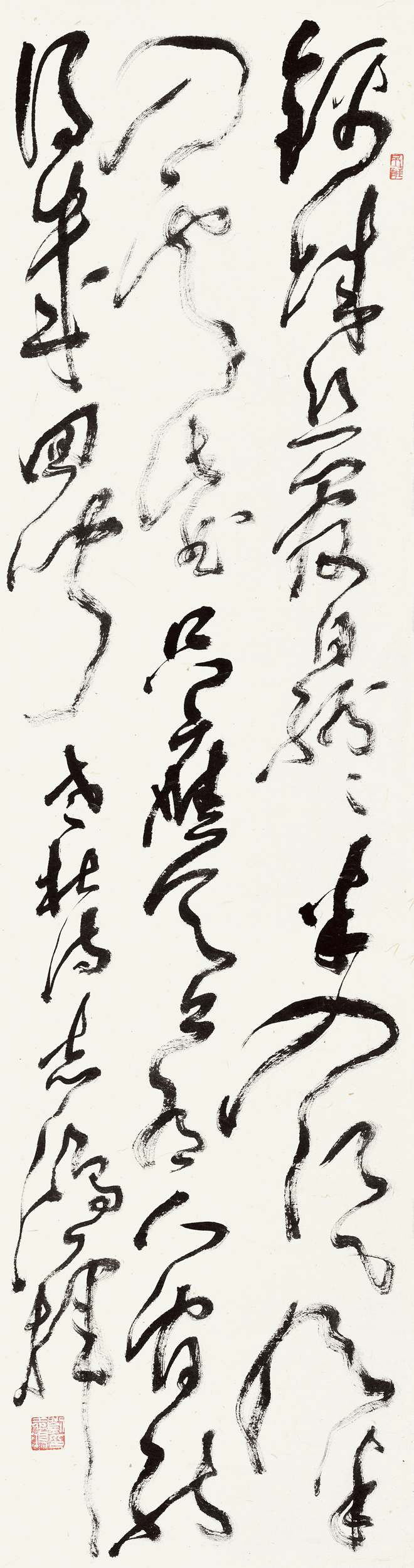 刘志鸿书法展今日在江苏大剧院美术馆开幕