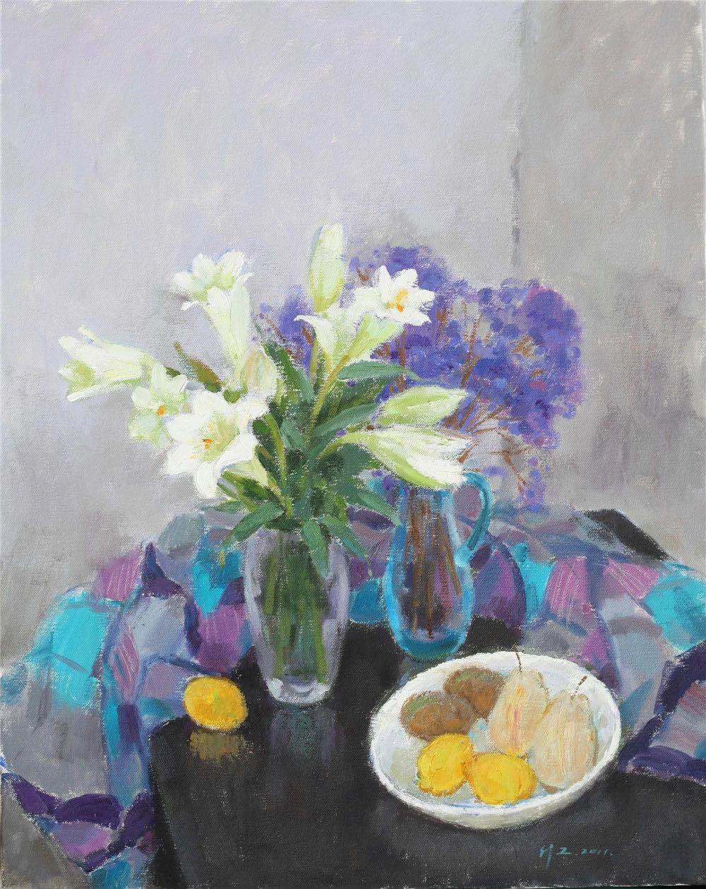 展讯色彩的品格沈行工油画艺术展