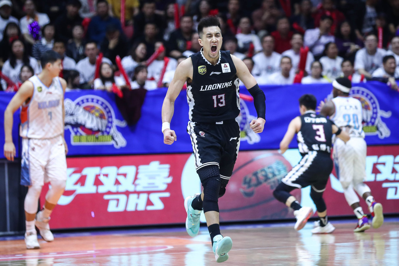 郭艾伦砍34分cba半决赛辽宁客场胜新疆总比分扳成12